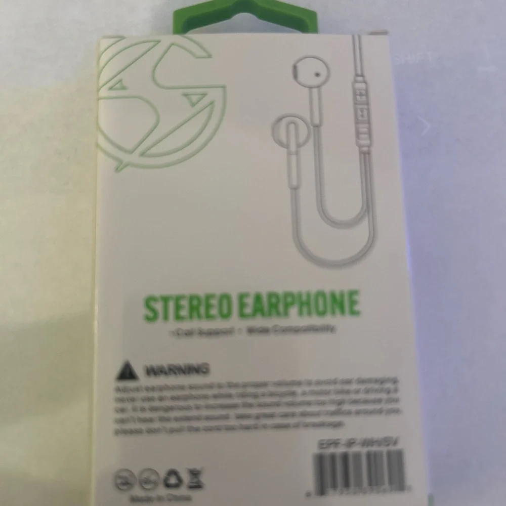 adidas White Earphones with Lightning Connector